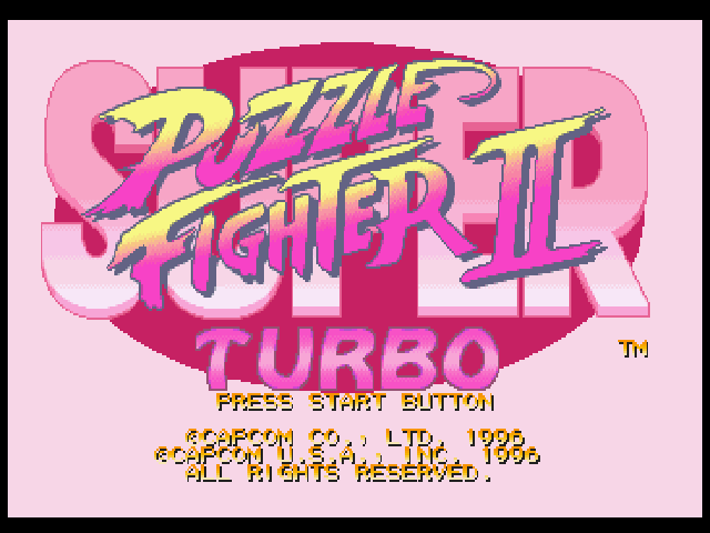Super Puzzle Fighter II Turbo screenshot 3 for Playstation